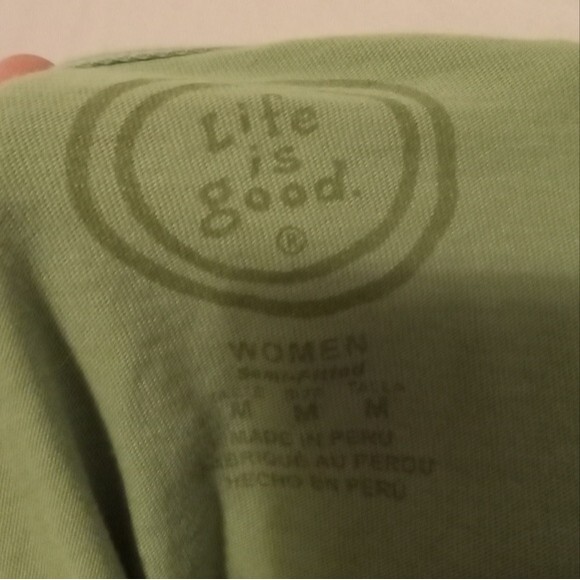 Life is Good Fall Dog Graphic Tee - Picture 5 of 7